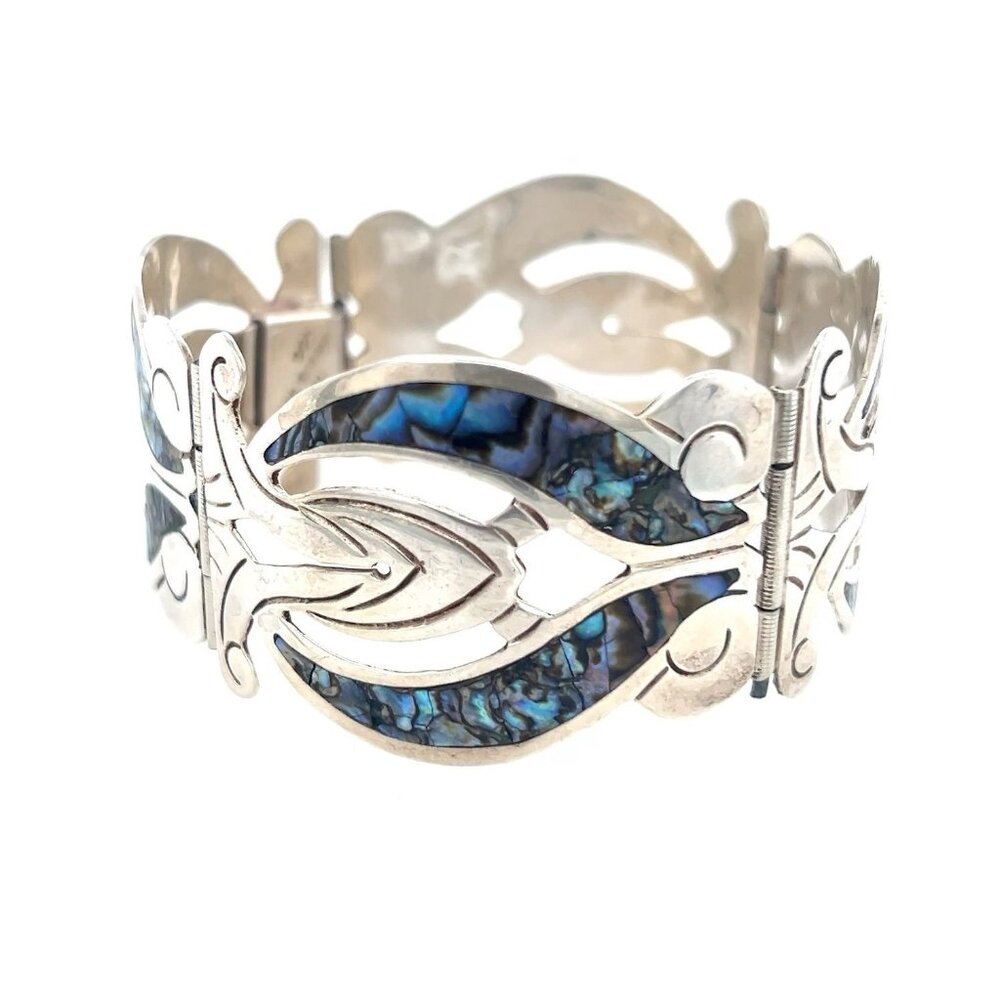 925 Abalone Mexican Bracelet‎